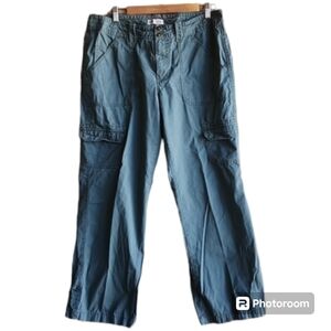 Faded Glory - Green Cargo Pants 16 petite